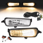 Pair For Ford Transit 2020-2026/Focus 2015-18 LH&RH Fog Lights W/Bulb Clear Lens