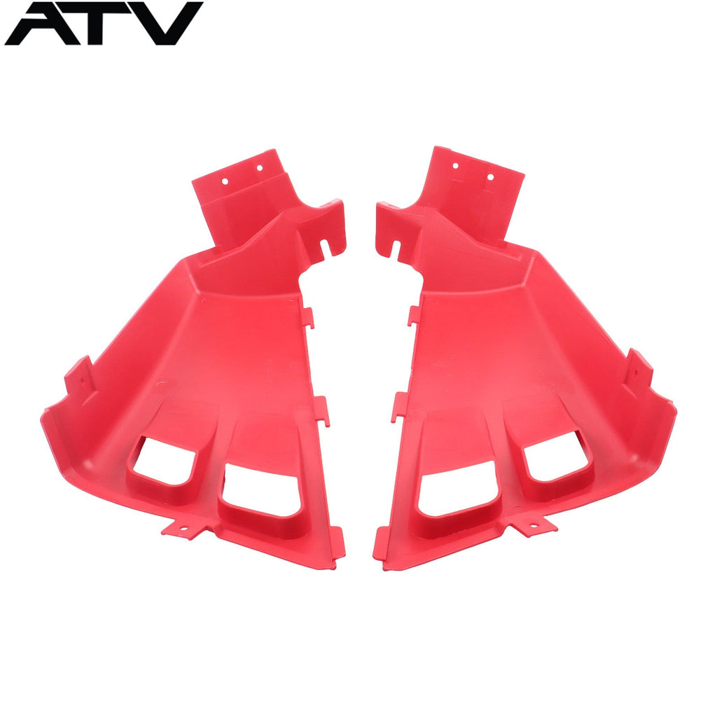 Tank Side Outer Plastic Covers Integrated Red Grill For Yamaha Banshee 350 1991