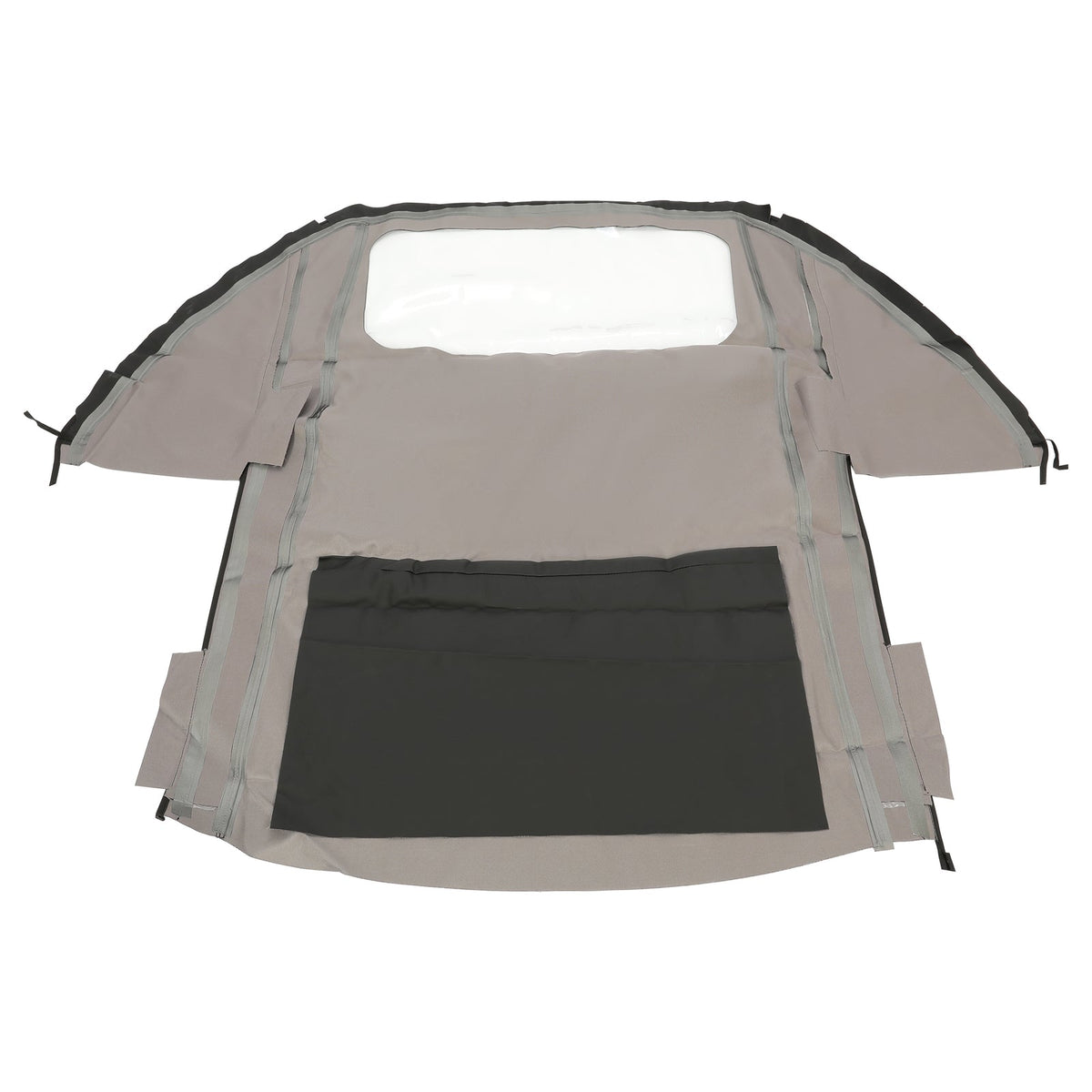 Convertible Top w/ Clear Window Black Vinyl For Porsche 911 993 1995-1998