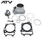 For Polaris Ranger 570 Top End Rebuild Kit Cylinder Piston 99mm Gasket 2014-2021