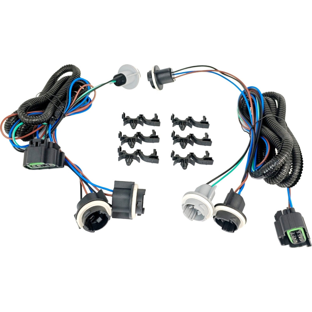 Fit for Chevrolet Silverado 3500HD 2X Tail Lamp Wiring Harness 15824514 15824515