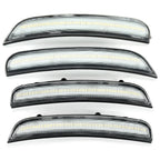 LED Fender Side Marker Light Lamps For Dodge Charger 2015-2022 Clear #68214405AA