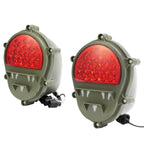 2x LED Brake Lights Lamps New Red Rear Stop Tail Lights For Humvee M998 M35
