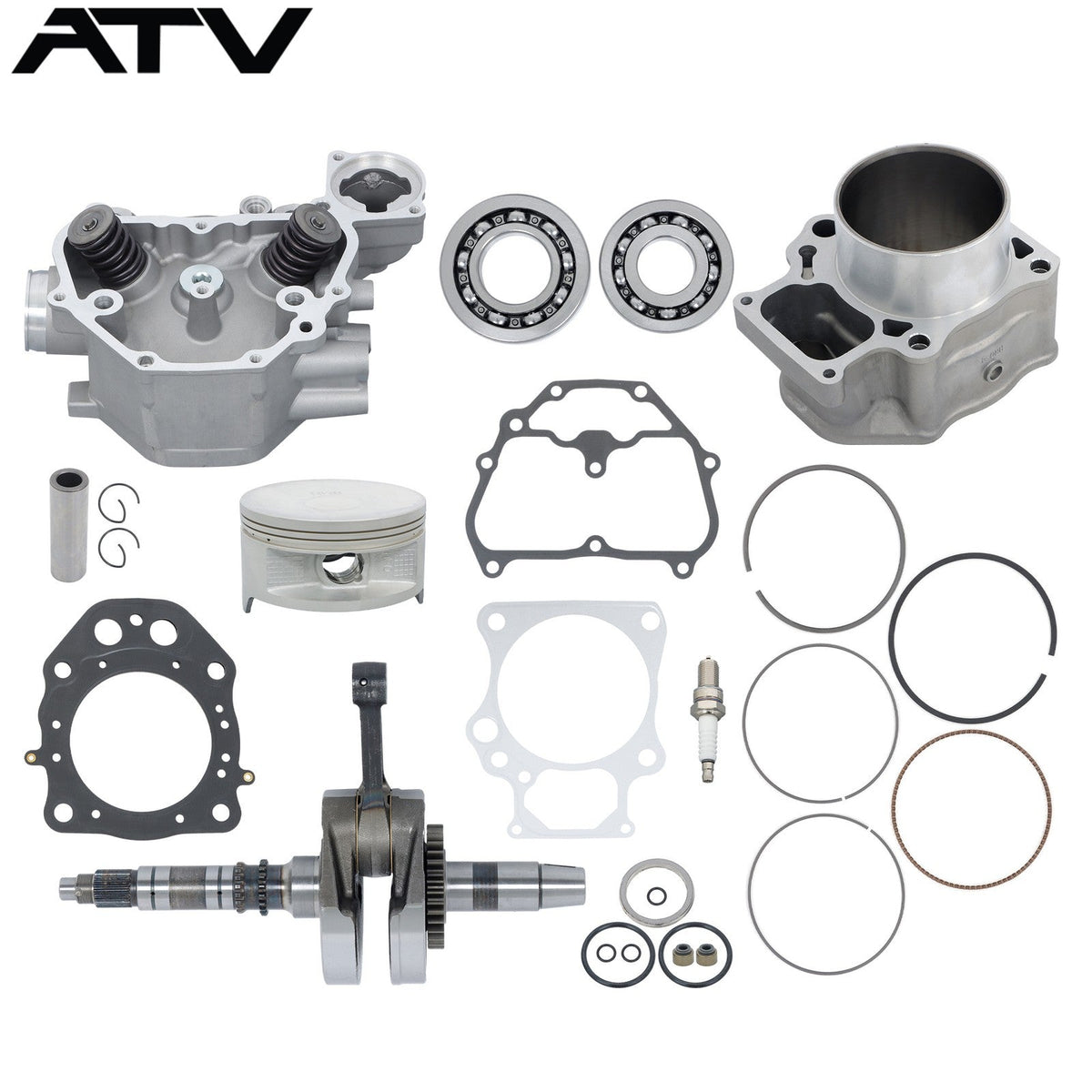 Crankshaft Cylinder Head bearing Rebuild Kit For Honda Foreman TRX500 2012-2022