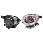 For Fiat 500 2012-2017 Turn Signal Light Left w/Bulb& Chrome Trim Parking Lamp