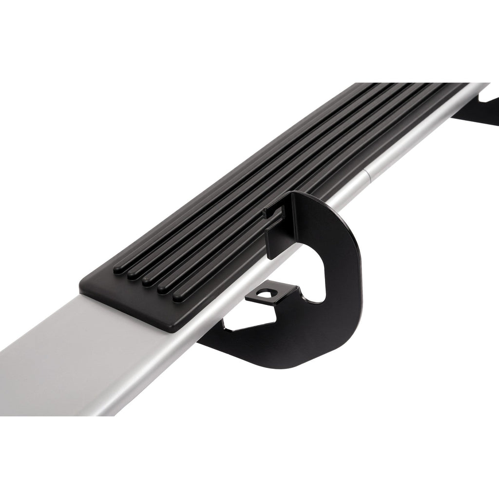 Side Step Bar Running Boards Silver+Black For 19-25 Silverado Sierra Regular Cab