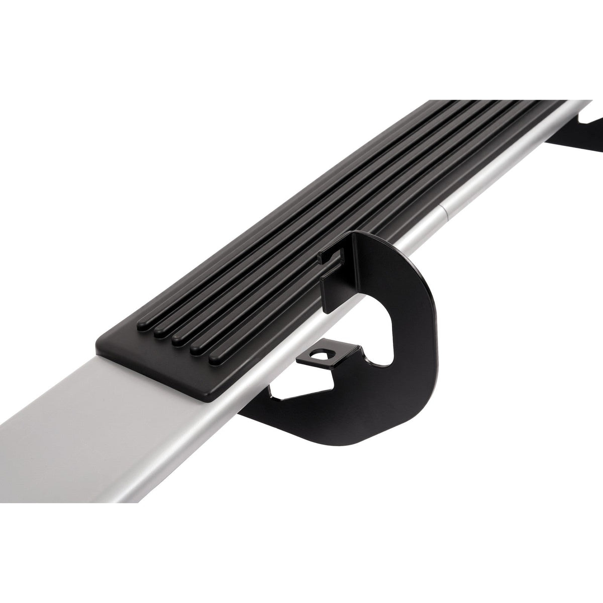 Side Step Bar Running Boards Silver+Black For 19-25 Silverado Sierra Regular Cab
