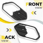 Pair Bumper Fog Light Cover Bezel For Ford Escape Kuga 2017 2018 2019 Left+Right