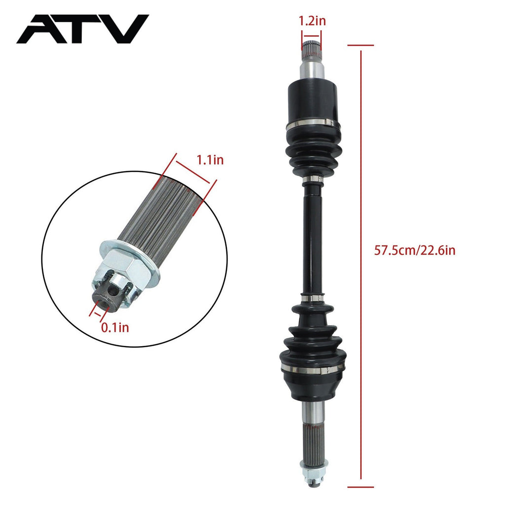 CV Axles Drive Shaft Rear Left and Right For Polaris RZR 800 2008-2013 1332444