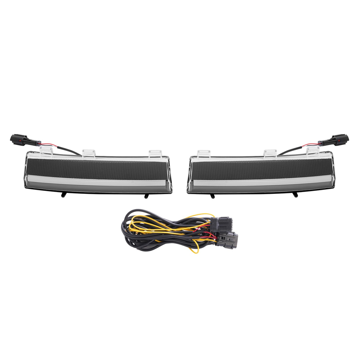 2PCS LED Turn Signal Lights Side Marker Lamps+DRL For Nissan 350Z LCI 2006-2009
