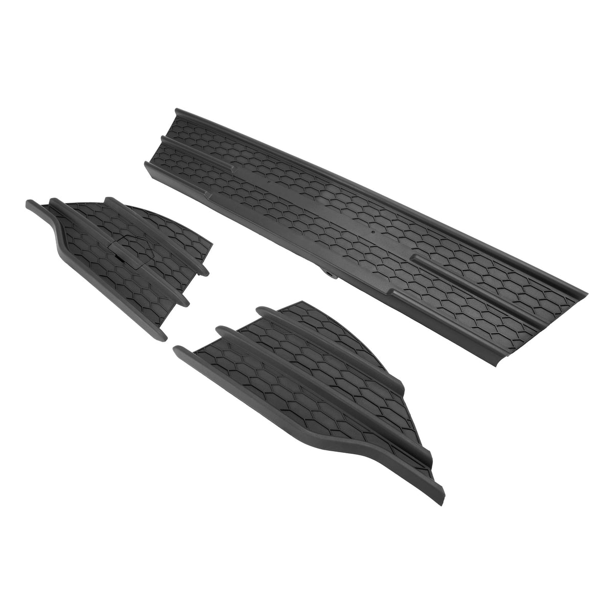 Front Bumper Grille & Fog Light Cover Trims For Ford Escape 2013 2014 2015 2016