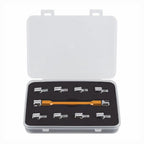 Universal Motorcycle Wheel Spoke Wrench CNC Kit Repair Tool Gold Tone 5.0-6.8