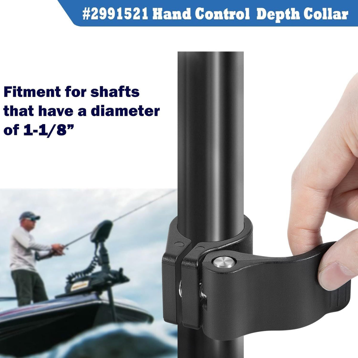 2991521 Hand Control Depth Collar for Minn Kota Freshwater & Saltwater Motors