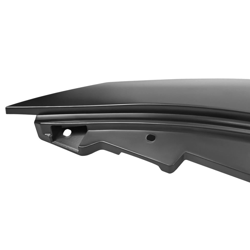 For Nissan Versa Note 2014-2016 NI1201100 Black Grille Cover Hood Molding ABS