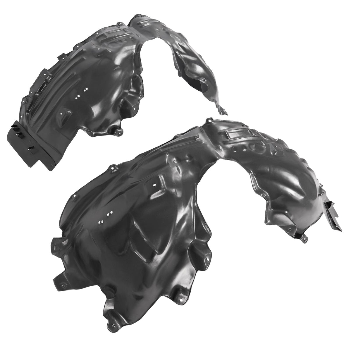 Front LH&RH Fender Liner Set For 2020-2024 Ford Explorer FO1248204 FO1249204