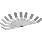 A308 Offset Valve Tappet Gauge 11-Blade Feeler Gauge Kit Sizes 0.004" to 0.014"