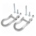 2Pcs Chrome Tow Hooks #84072462 For Chevrolet GMC Silverado Sierra 1500 2007-19