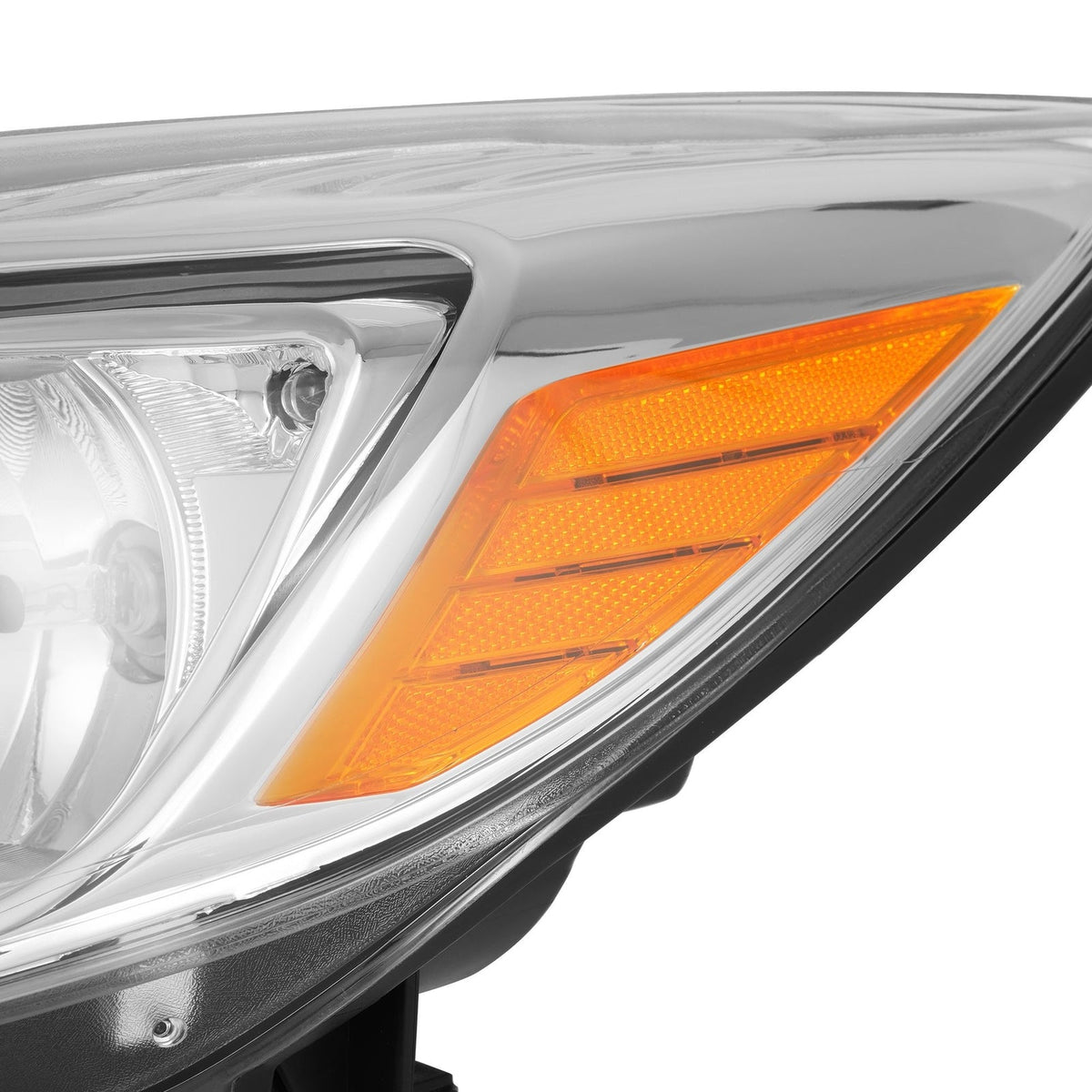 Clear Lens Halogen Left Driver Side Headlight For Ford Focus 2012-2014 W/Bulb