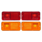 Front Rear Side Marker Lights Set For Chevrolet GMC C/K Pickup Trucks 1968-1972