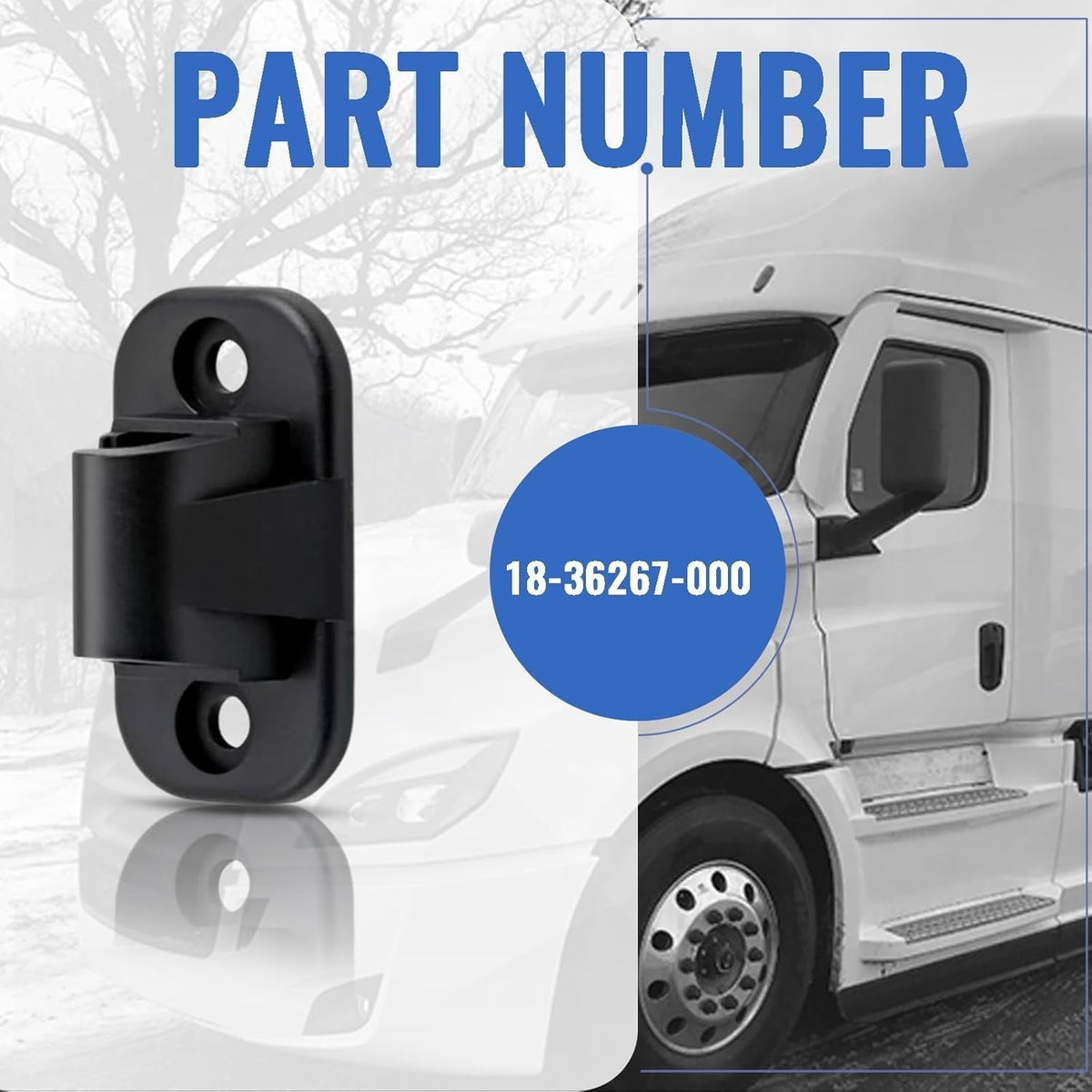 2 x Sun Visor Clip FOR 2009-20 Freightliner Cascadia M2-106 2008-2020 1836267000