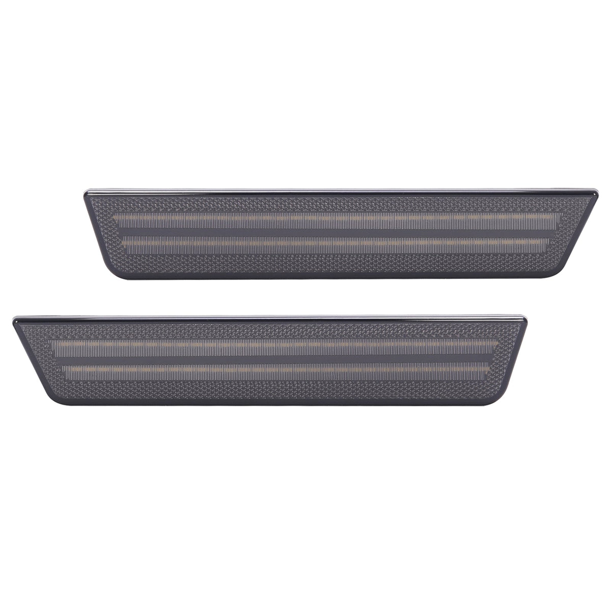 White/Smoke Rear Bumper LED Side Marker Lights For Dodge Charger 2011-2014 Pair