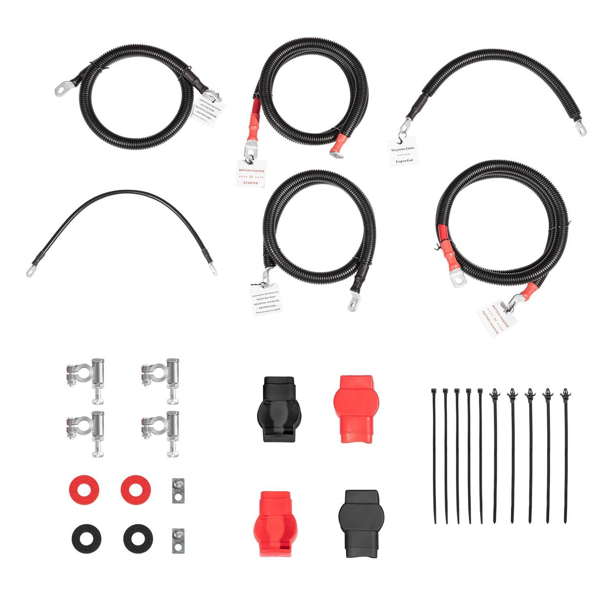 Battery Cables Kit For 2003-2007 Ford Superduty F250 F350 F450 6.0L Powerstroke