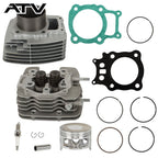 TRX350 Cylinder Head Piston Top End Gasket Kit For Honda Rancher 2000-2006