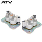 Rear Left Right Brake Calipers & Pads For Polaris Ranger Crew 800 900 1000 XP