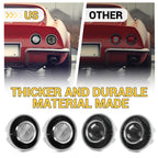 Tail Lights and Backup Lights Set For Chevrolet Corvette C3 1975-1979 Smoked
