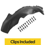 Front Driver Fender Liner w/Clips For 99-07 GMC Sierra Chevrolet Silverado 1500