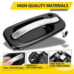 NEW Front Outside Door Handles Set LH RH Chrome For Silverado Sierra 1999-2006