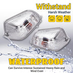 Pair Side Mirror Indicator Light w/Bulb For Mercedes Benz Sprinter W906 2006-21