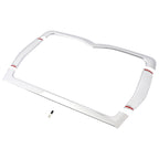 For Mack Granite CV713 T/A Grille Bracket Holder Surround Molding Chrome ABS