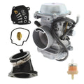 Carburetor Fit For 2011-2014 Polaris Sportsman 400 HO & Intake Manifold Boot