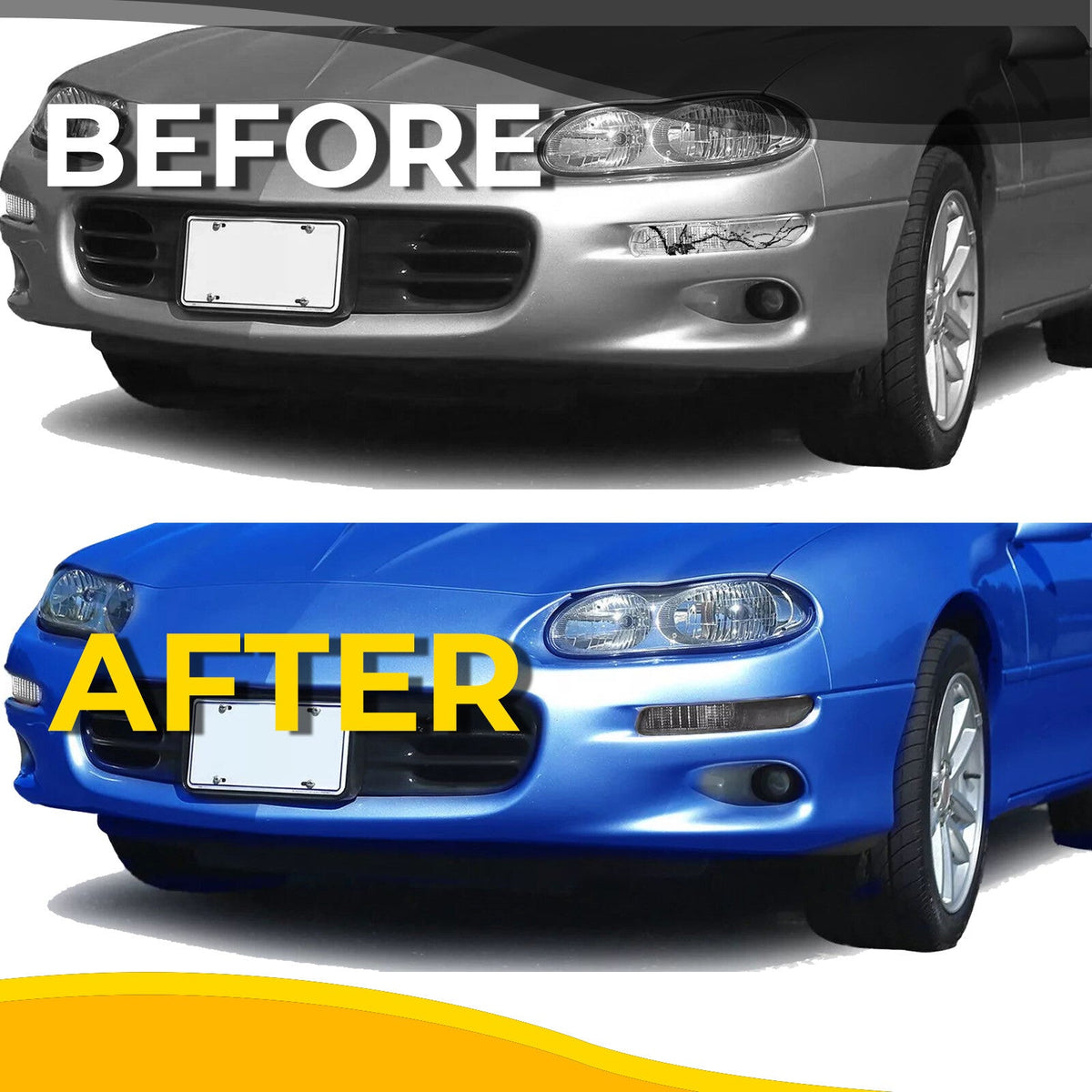 Black Turn Signal Lights Bumper Lamps Fits For Chevy Camaro 1993-2002 Parking