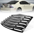 For Ford Mustang 1999-2004 Sun Shade Cover Rear Window Louver Black ABS NEW