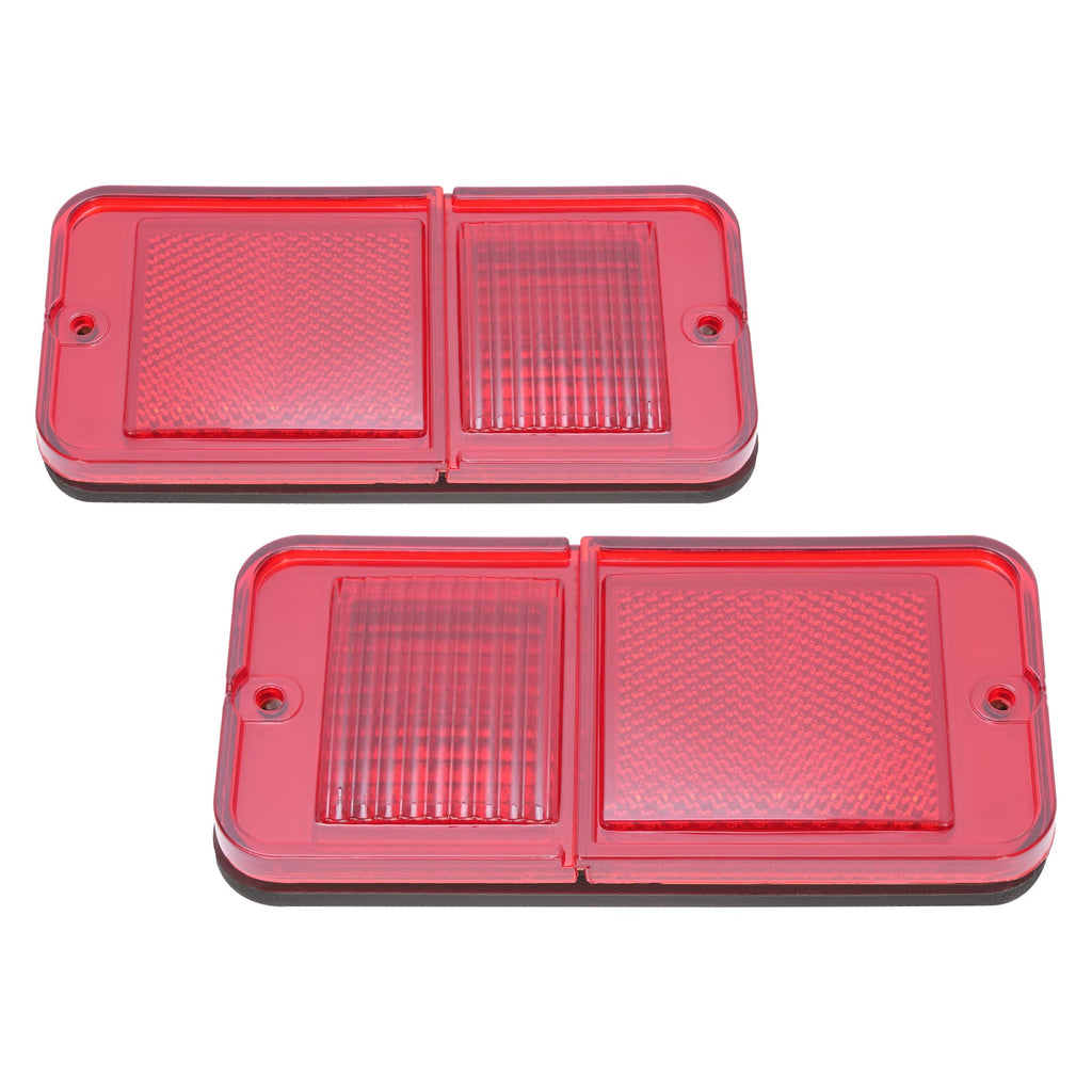 Rear Red Side Marker Lights Set For Chevrolet GMC C/K Pickup Trucks 1968-1972