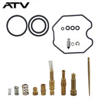 FIT For Honda For TRX250 RECON 250 CARBURETOR CARB REPAIR REBUILD KIT 1997-2005
