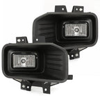 Clear Lens Halogen Fog Lights Lamps Set Pair For Ford F-150 F150 2018-2020