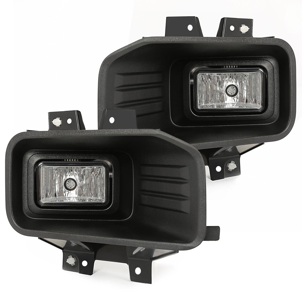 Clear Lens Halogen Fog Lights Lamps Set Pair For Ford F-150 F150 2018-2020
