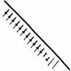 For 2008-2022 Dodge Challenger Engine Hood Bumper Weatherstrip Seal w/ 12*Rivet
