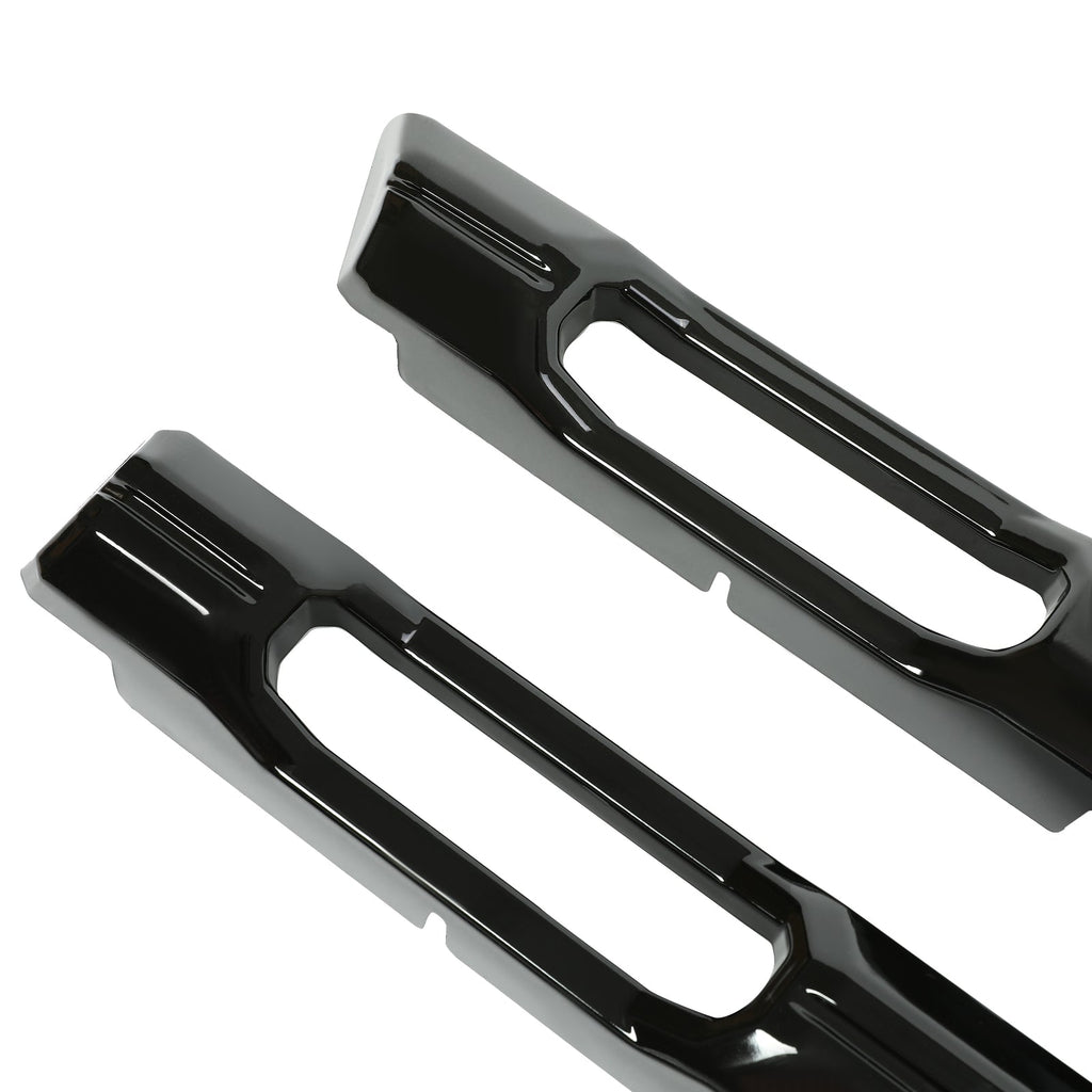 Gloss Black Painted For Chevy Silverado 2500 3500 HD 20-23 Grille Insert Overlay