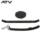 Cam Timing Chain & Guide for Warrior Raptor Big Bear 350 Moto-4 YFM350 1987-1995