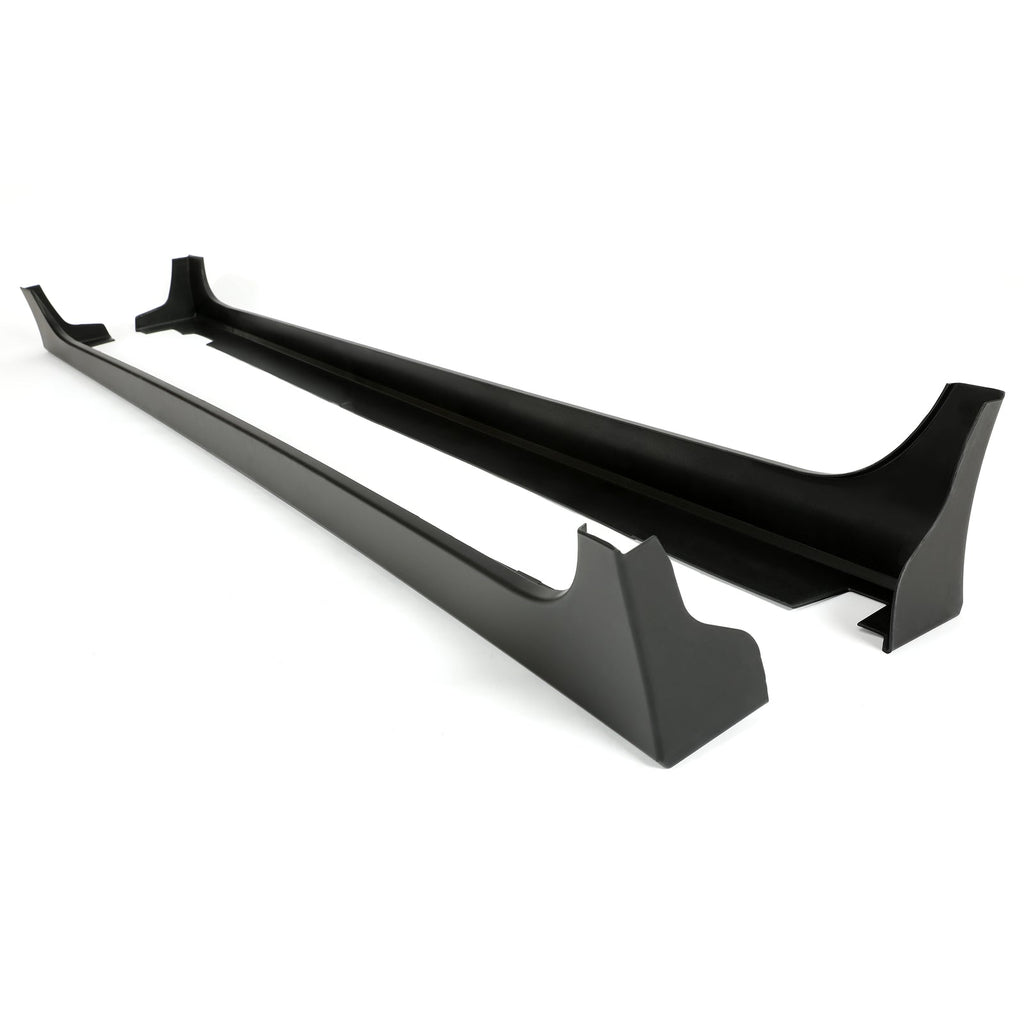 Left & Right Side Skirt Rocker Panel Splitter Extensions For Nissan Altima 13-15
