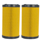 2X Air Filter 3757472M91 3757472M92 79018906 49691 RS4804 Fit Massey Ferguson