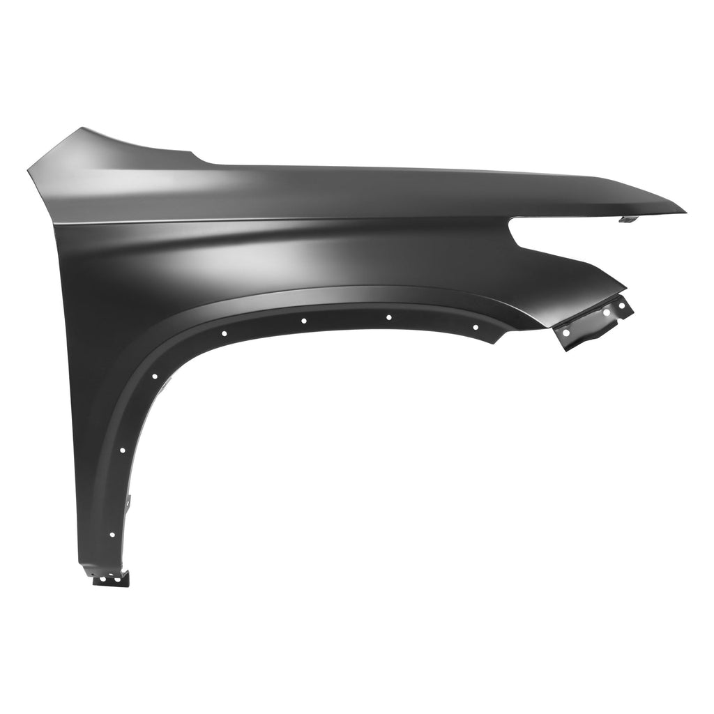 Black Steel Fender For Chevrolet Traverse 2018-2024 2021 Front Passenger Side