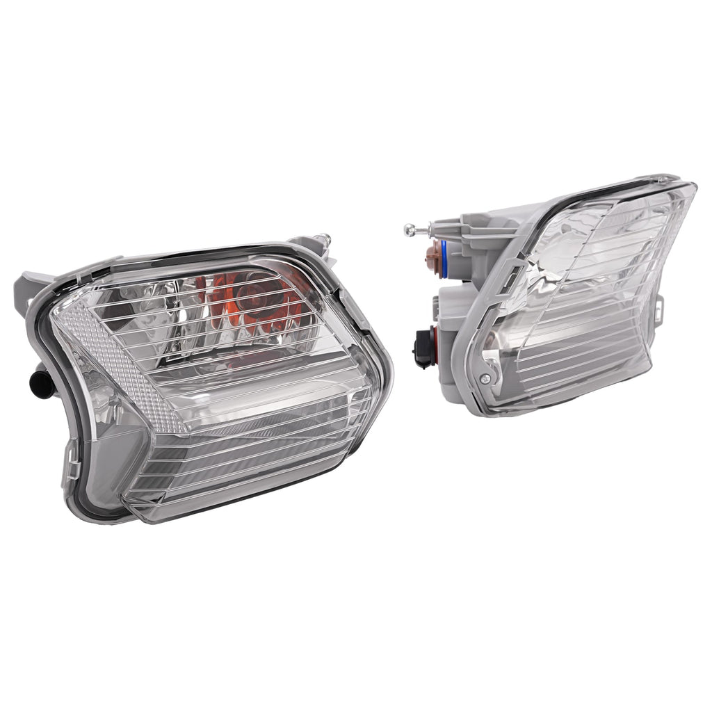 Front Fog Lights Turn Signal Lamp With Bulb For Ford Escape Kuga 2017-2019 LH+RH