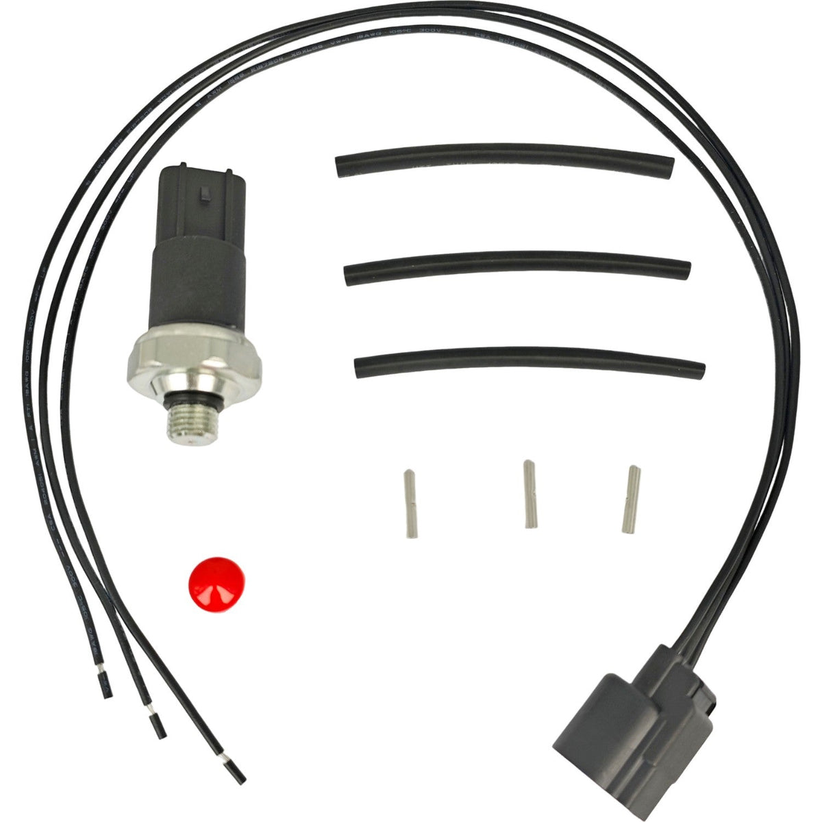 BC3Z-9S599-C Fuel Pressure Switch Sensor w/Repair Wiring for Ford 2011-2016 F350