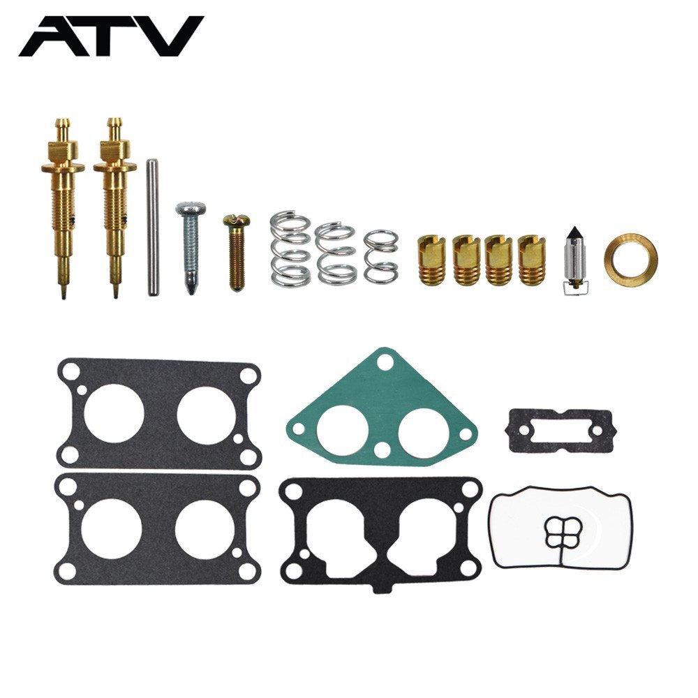 Carb Rebuild Kit Intake Gasket For Kawasaki Mule 3000 3010 2001-2008 Gas Carb