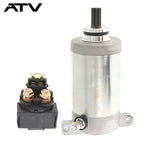 For Kawasaki Bayou 220 KLF220 Starter & Relay Solenoid 1988-2002 21163-1130